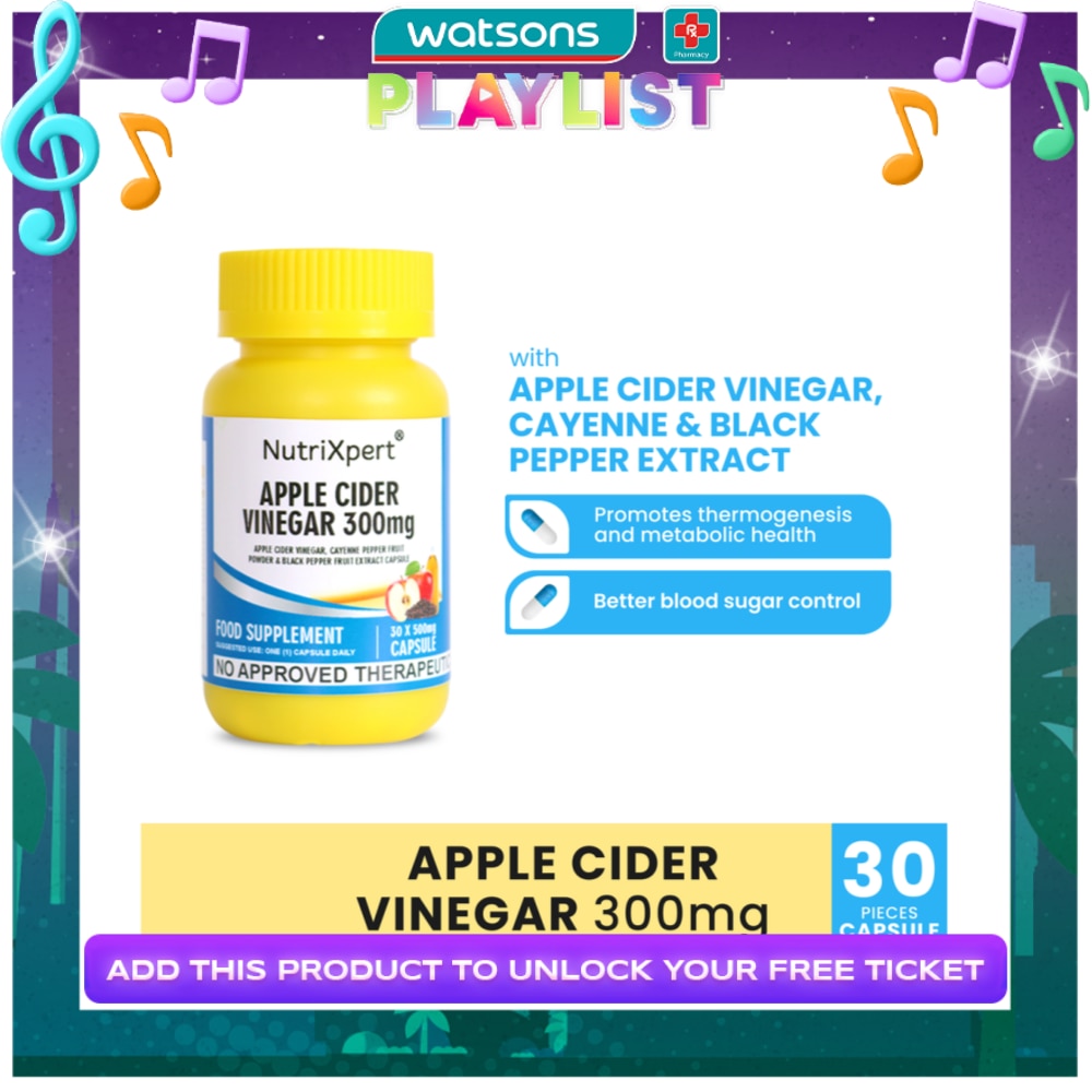 NutriXpert Apple Cider Vinegar 500mg
