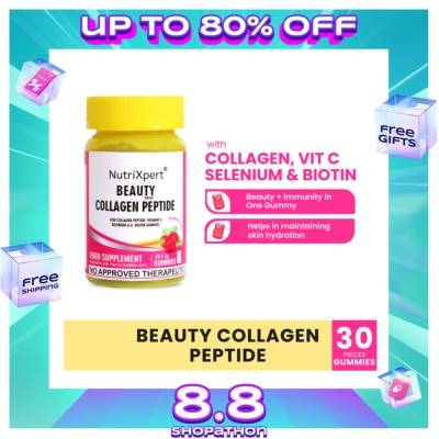 NUTRIXPERT Nutrixpert Beauty Brand Collagen Peptide Gummies 30's