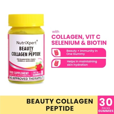 NUTRIXPERT Nutrixpert Beauty Brand Collagen Peptide Gummies 30's