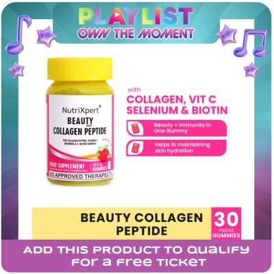 NUTRIXPERT - Nutrixpert Beauty Brand Collagen Peptide Gummies 30's