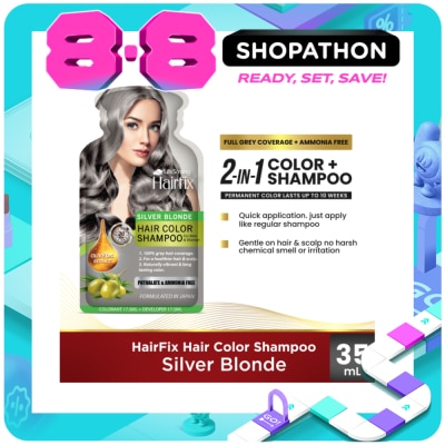 HAIRFIX - Hairfix Hair Color Shampoo 35ml Silver Blonde image