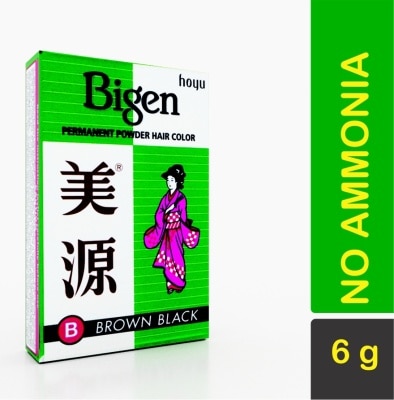 BIGEN Powder Hair Dye Brown Black