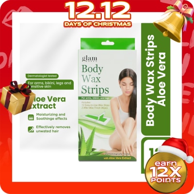 GLAMWORKS Body Wax Strips 1box