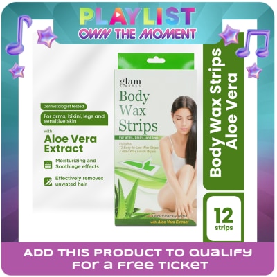 GLAMWORKS - Body Wax Strips 1box