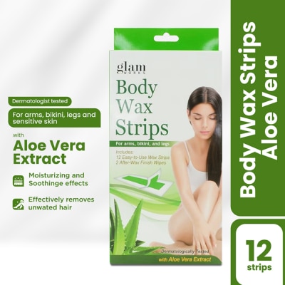GLAMWORKS - Body Wax Strips 1box