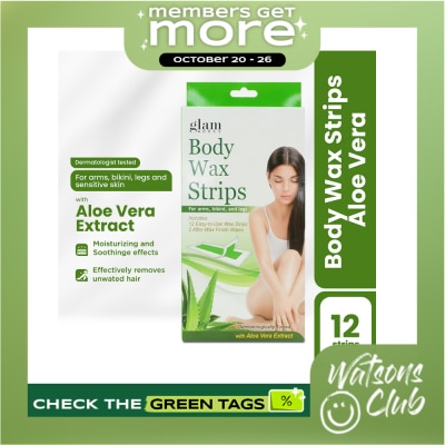 GLAMWORKS Body Wax Strips 1box image