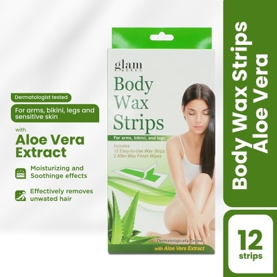 GLAMWORKS Body Wax Strips 1box