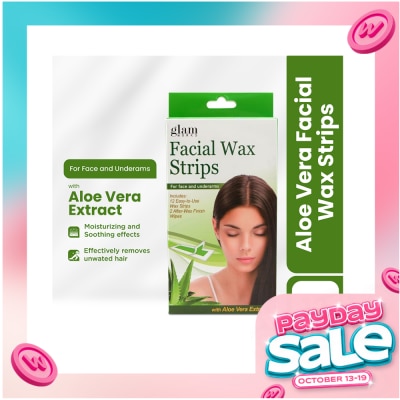 GLAMWORKS Facial Wax Strips 1box image