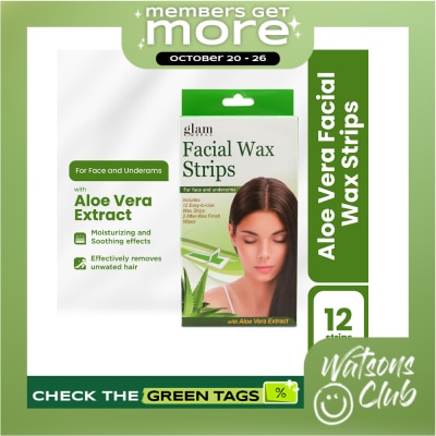 GLAMWORKS Facial Wax Strips 1box image