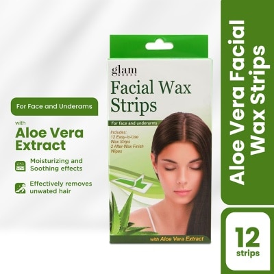 GLAMWORKS Facial Wax Strips 1box