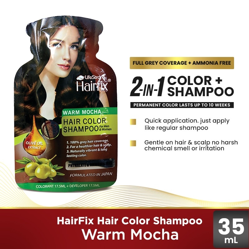Hair Color Shampoo Warm 35ml