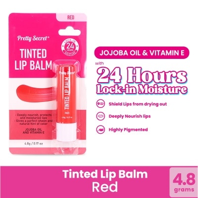 PRETTY SECRET Tinted Lipbalm - Red