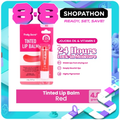 PRETTY SECRET - Tinted Lipbalm - Red image