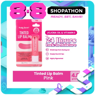 PRETTY SECRET - Pink Lip Balm with Tint 4.8g image