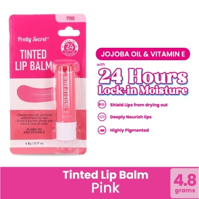PRETTY SECRET Pink Lip Balm with Tint 4.8g