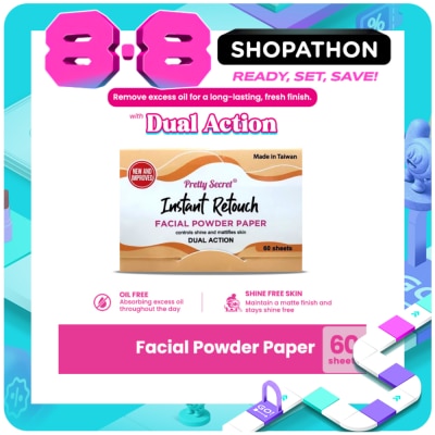 PRETTY SECRET - Facial Powder Paper 60 sheets image