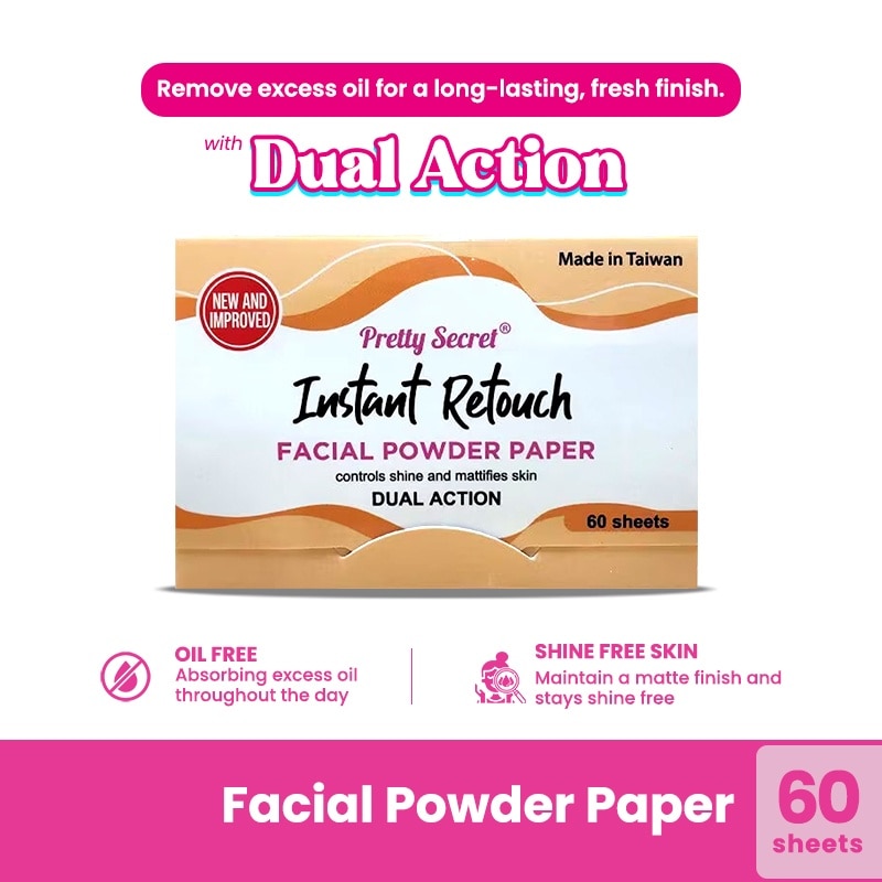 Facial Powder Paper 60 sheets