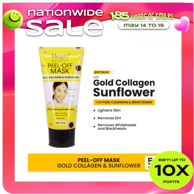 MEGAN - Gold Collagen Peel Off Clay Mask 50g