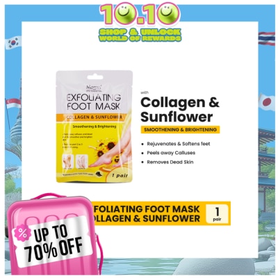 MEGAN Exfoliating Foot Mask with Collagen 1 Pair