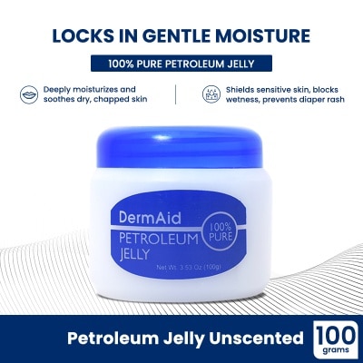 DERMAID DERMAID Unscented Petroleum Jelly 100g