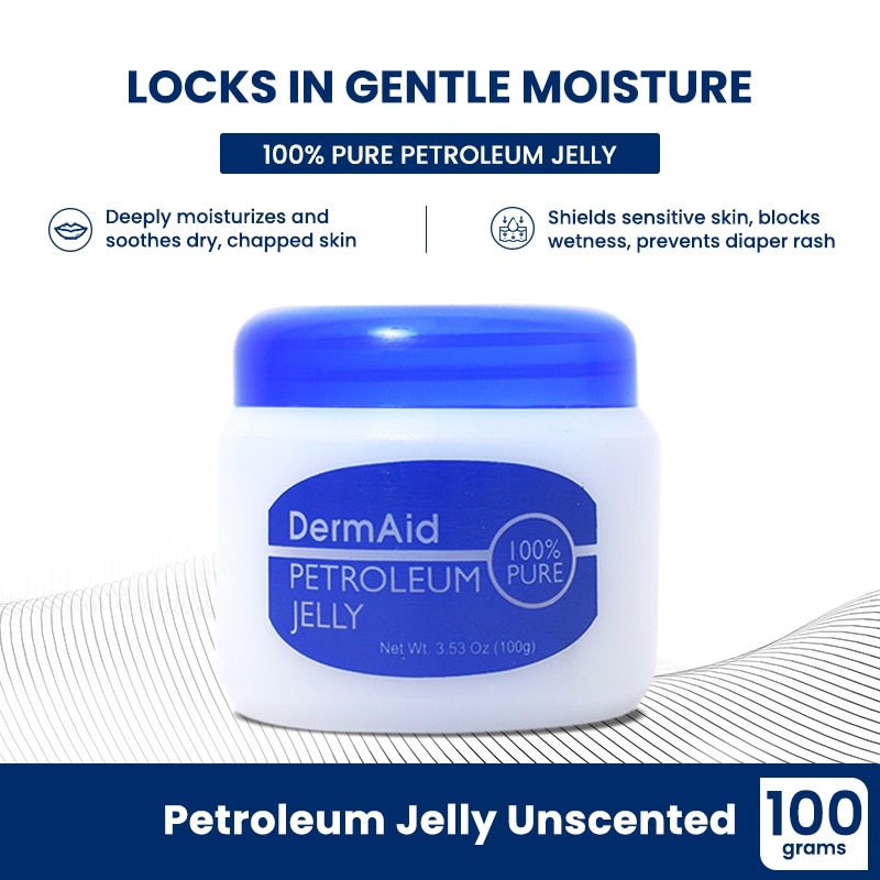 DERMAID Unscented Petroleum Jelly 100g