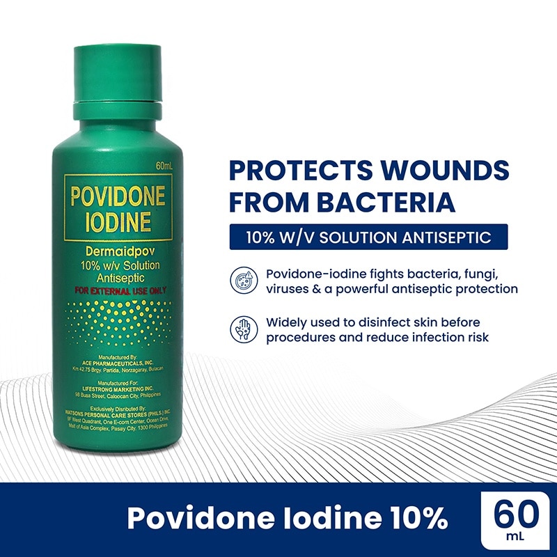 Povidone Iodine 10% 60ml
