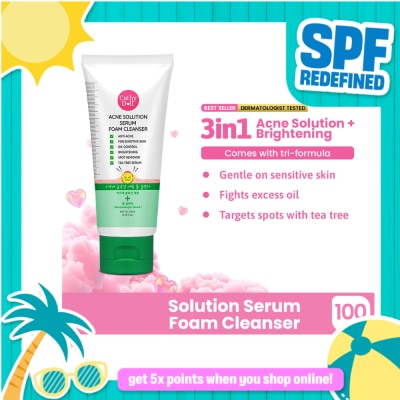 CATHY DOLL - Acne Solution Serum Foam Cleanser 100ml