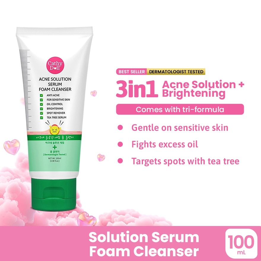 Acne Solution Serum Foam Cleanser 100ml