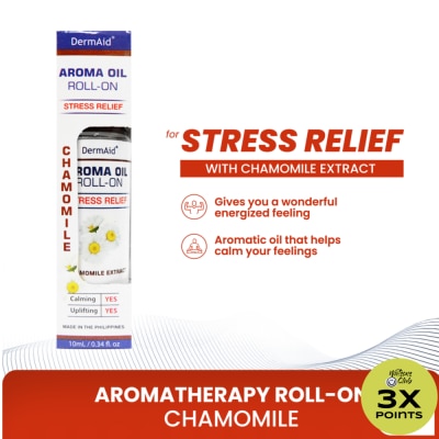 DERMAID Aroma Roll-on with Chamomile Extract Stress Relief