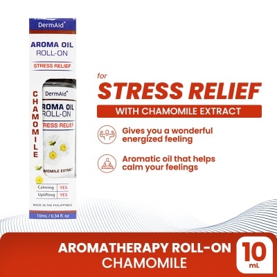 DERMAID Aroma Roll-on with Chamomile Extract Stress Relief