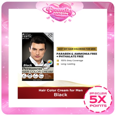 HAIRFIX - Black Hair Color Cream Men 60ml
