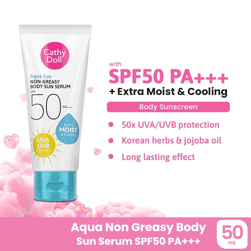 Aqua Sun Non Greasy Body Sun Serum Spf50 50ml