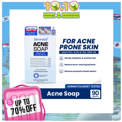 DERMAID Acne Soap Facial Cleansing Bar 90g