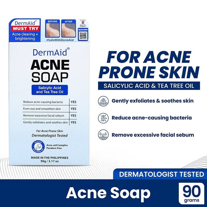 Acne Soap Facial Cleansing Bar 90g