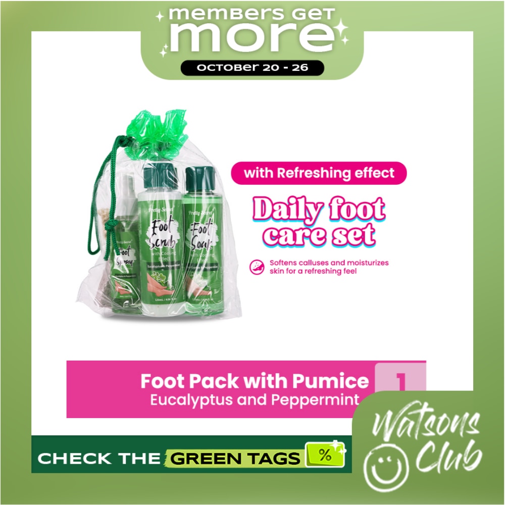 Eucalyptus and Peppermint Foot Pack with Pumice 4 x 120ml image