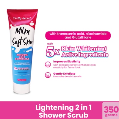 PRETTY SECRET - Lightening Milky 2-in-1 Show Scrub 350g