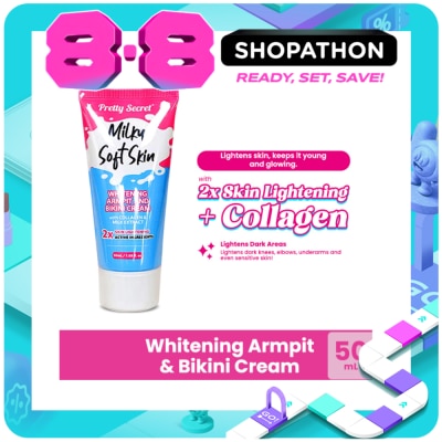 PRETTY SECRET - Lightening Milk Armpit & Bikini Cream 50ml image
