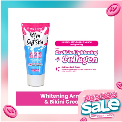 PRETTY SECRET Lightening Milk Armpit & Bikini Cream 50ml image
