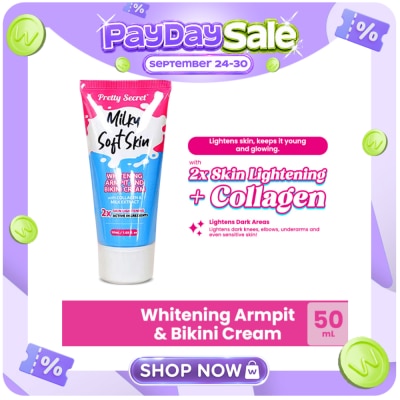 PRETTY SECRET Lightening Milk Armpit & Bikini Cream 50ml image
