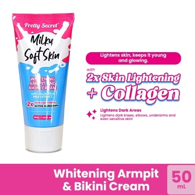PRETTY SECRET Lightening Milk Armpit & Bikini Cream 50ml