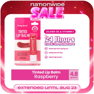 PRETTY SECRET - Raspberry Tinted Lip Balm 4.8g image