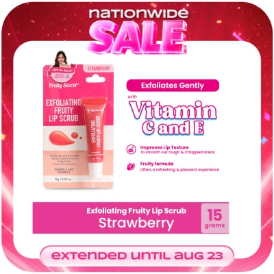 PRETTY SECRET - PRETTY SECRET Exfoliating Lip Scrub Strawberry15g image