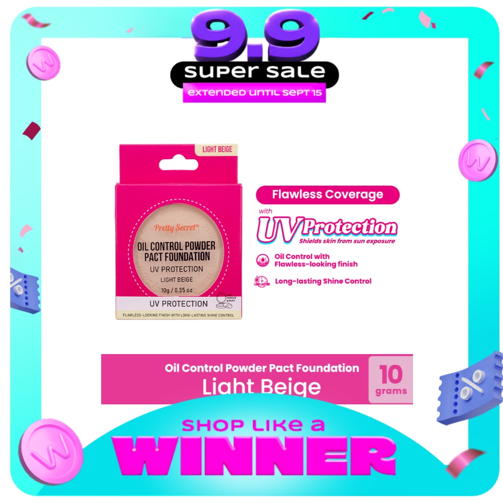 Face Powder Pact Light Beige 10g image