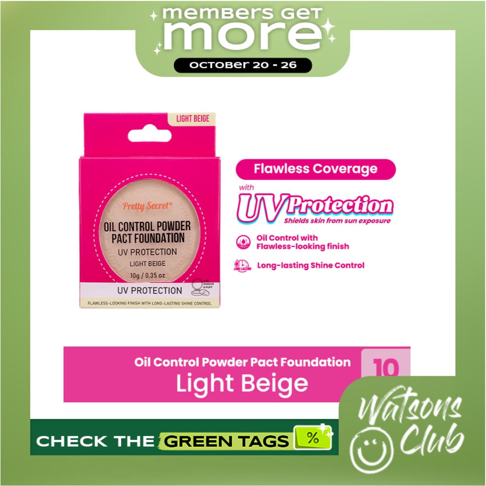 Face Powder Pact Light Beige 10g image