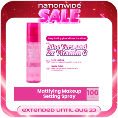 PRETTY SECRET - Pretty Secret Mattifying Makeup Setting Spray 100ml image