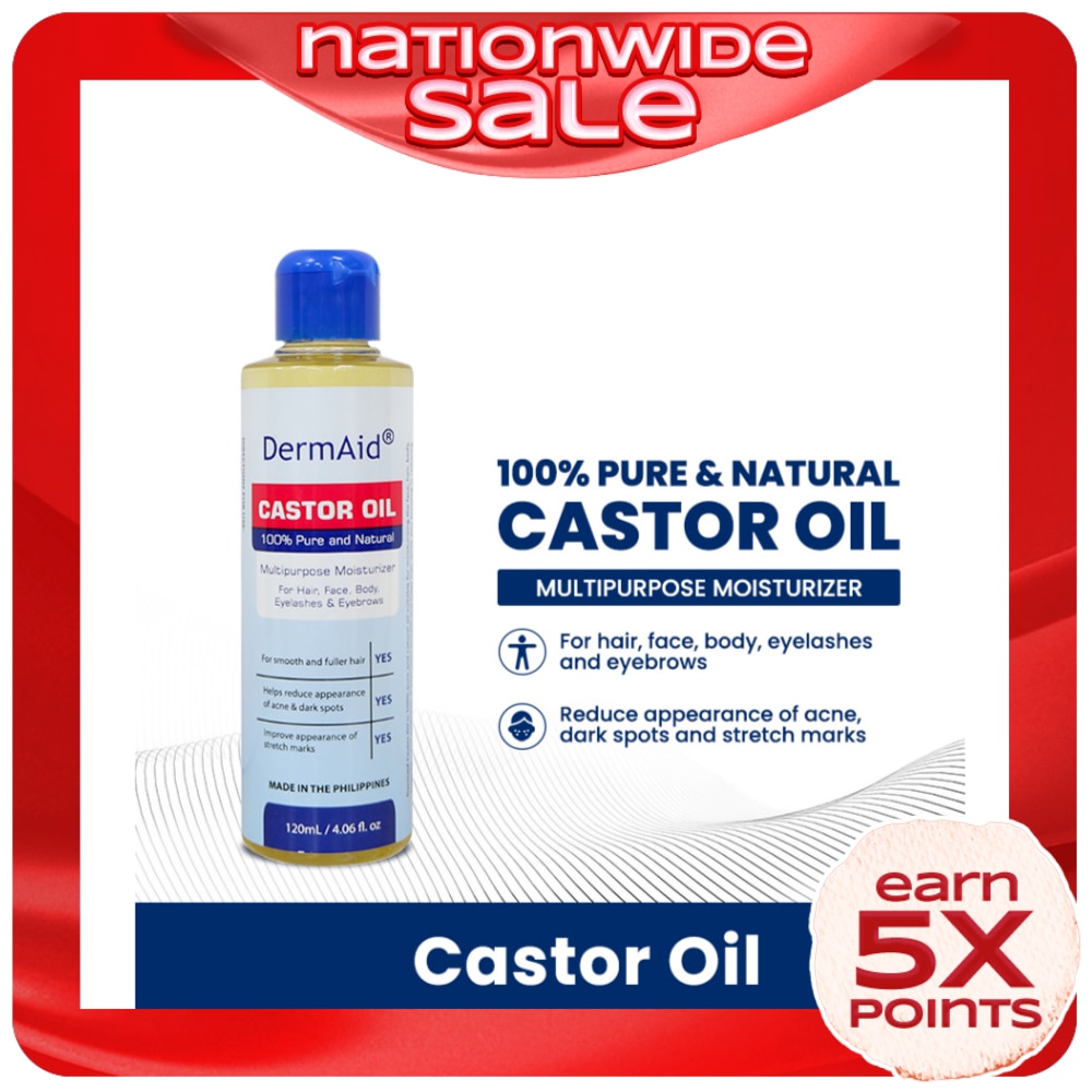 DERMAID Castor Oil 120ml