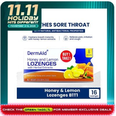 DERMAID Dermaid Cmrelief Honey And Lemon Lozenges 8S Freshen The Breath And Easily Offer Relief For Pain While Reducing Inflammation. image
