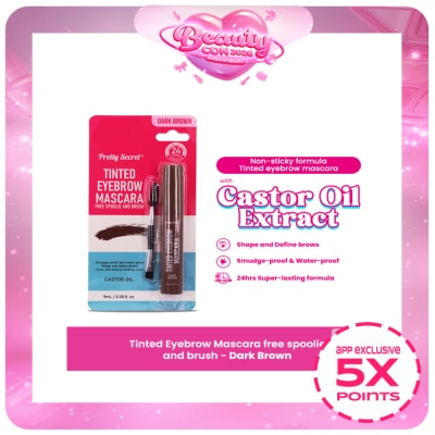 PRETTY SECRET - Tinted Eyebrow Mascara 9ML- Dark Brown