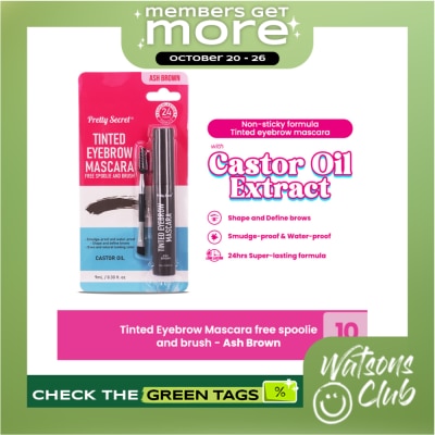 PRETTY SECRET Tinted Eyebrow Mascara 9ML Ash Brown image