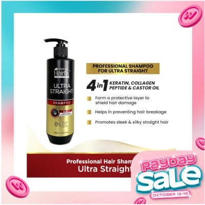 HAIRFIX HAIRFIX Professional Hair Shampoo Ultra Straight 350ml image